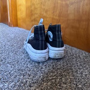 Converse Kids Black and White High-Top Sneakers